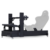 RSeat A1 Pro Formel Schwarz Chassis