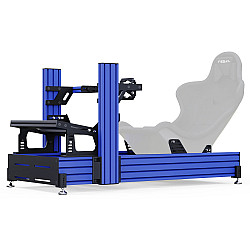 RSeat A1 Pro Formel Blau Chassis