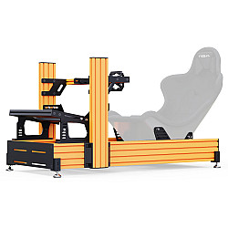 RSeat A1 Pro Formel Orange Chassis