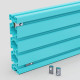 RSeat A1 Pro Formel-Turquoise Chassis