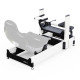RSeat A1 Pro Formel Weiß Chassis