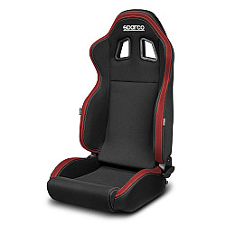 Sparco R100 verstellbarer Sitz – Schwarz & Rot