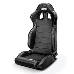 Sparco R100 Sky Liegesitz - Schwarzes Leder