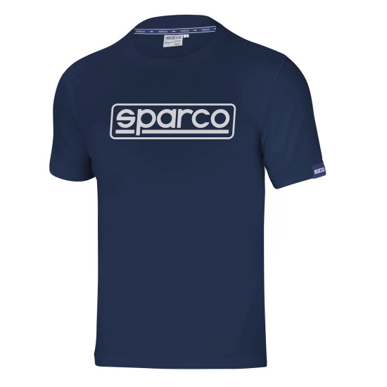 Herren T-Shirt Sparco Frame - Blau Marine