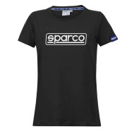 Damen T-Shirt Sparco Frame - Schwarz
