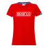 Damen T-Shirt Sparco Frame - Rot