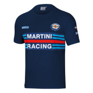 Herren T-Shirt Sparco Martini Racing - Navy Blau