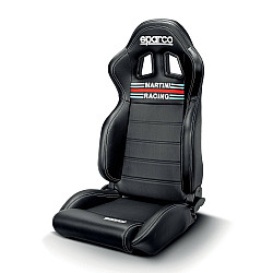 Sparco Martinig Racing R100 verstellbarer Sitz - Schwarz