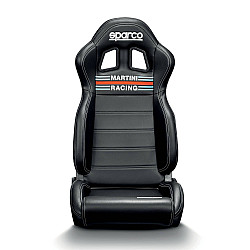 Sparco Martinig Racing R100 verstellbarer Sitz - Schwarz
