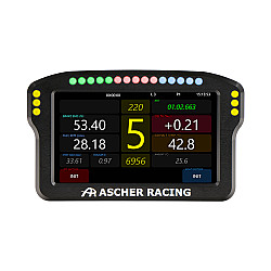 Ascher Racing Dashboard 4/5 Zoll