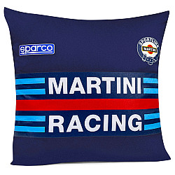 Martini Racing Replica Baumwollkissen - Marineblau