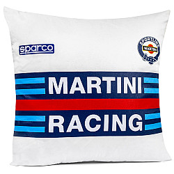 Martini Racing Replica Baumwollkissen - Weiß