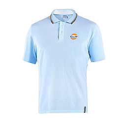 Gulf Polo Piquet - Hellblau