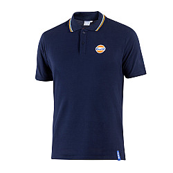 Gulf Polo Piquet - Navy Blau