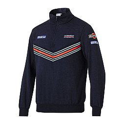 Half Zip Sweatshirt Martini Racing - Navy Blau