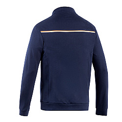Gulf Sweatshirt mit durchgehendem Reißverschluss - Navy Blau