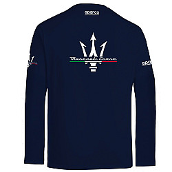 Langarmshirt Maserati - Navy Blau