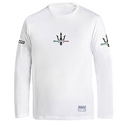 Langarmshirt Maserati - Weiß