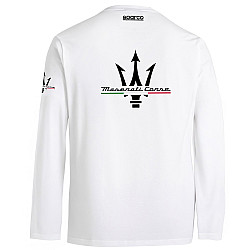 Langarmshirt Maserati - Weiß