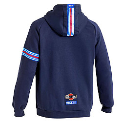 Hooded Full Zip Martinig Racing MY25 - Navy Blau