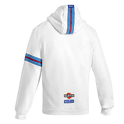 Hooded Full Zip Martinig Racing MY25 - Weiß