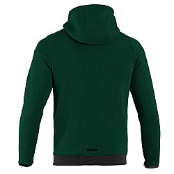 Hooded Full Zip Sweatshirt Sparco - Grün