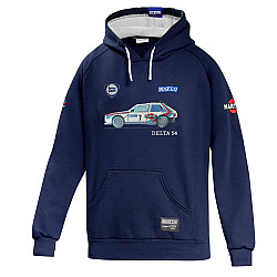 Hoodie Lancia Delta S4 Martini Racing - Marineblau
