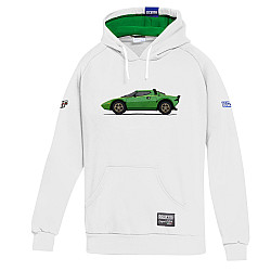 Hoodie Lancia HF GR.4 - Weiß