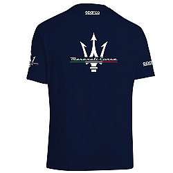 Maserati T-Shirt von Sparco - Marineblau