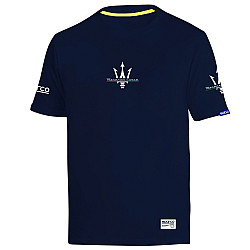 Maserati T-Shirt von Sparco - Marineblau