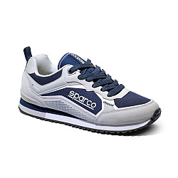Sparco S-Road Schuhe - Beige / Marineblau