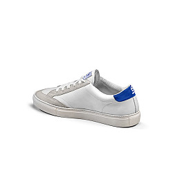 Sparco S-Time Schuhe - Weiß / Blau