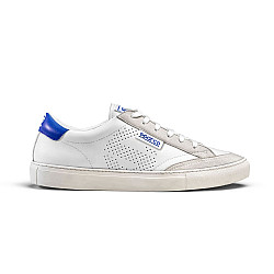 Sparco S-Time Schuhe - Weiß / Blau