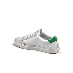 Sparco S-Time Schuhe - Weiß / Grün