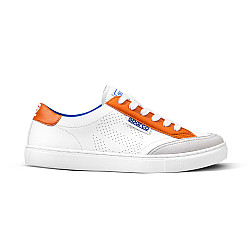 Sparco S-Time Schuhe - Weiß / Orange