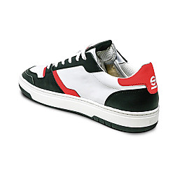 Sparco S-Urban Schuhe - Weiß / Schwarz / Rot