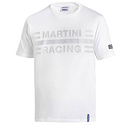 T-Shirt Martini Racing Großes Logo - Weiß