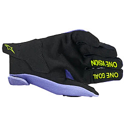 Alpinestars Radar Purple / Yellow Kinderhandschuhe