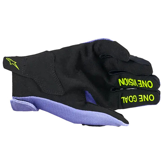 Alpinestars Radar Purple / Yellow Kinderhandschuhe