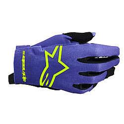 Alpinestars Radar Purple / Yellow Kinderhandschuhe