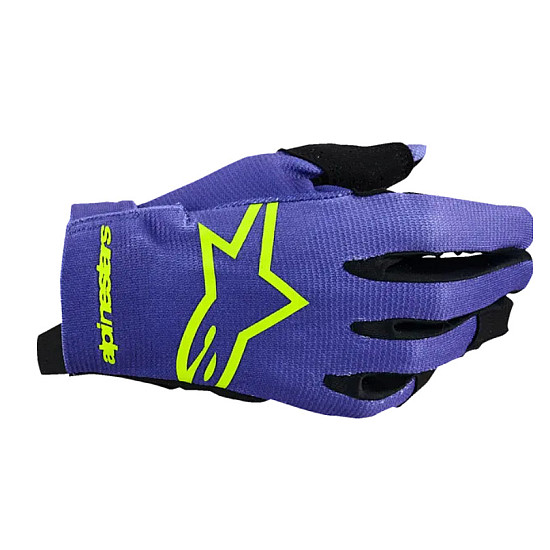 Alpinestars Radar Purple / Yellow Kinderhandschuhe