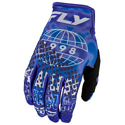 Fly Racing Kinetic Blur Handschuhe - Blau / Navy