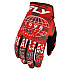 Fly Racing Kinetic Blur Handschuhe - Rot / Bordeaux