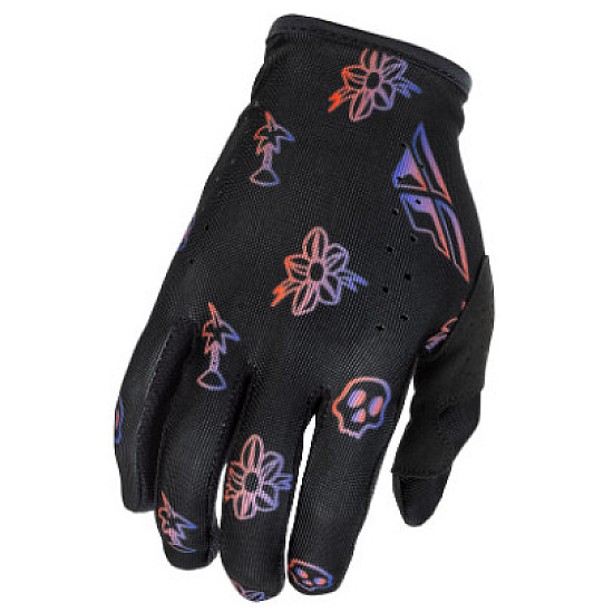 Fly Racing Lite Outline Special Edition - Schwarz / Rot / Lila