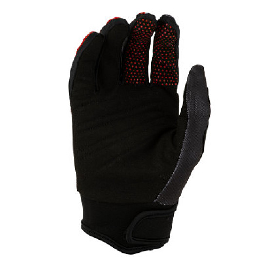 Fly Racing Youth F-16 Raze Handschuhe Kinderhandschuhe - Schwarz / Rot / Weiß