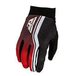 Fly Racing Youth F-16 Raze Handschuhe Kinderhandschuhe - Schwarz / Rot / Weiß