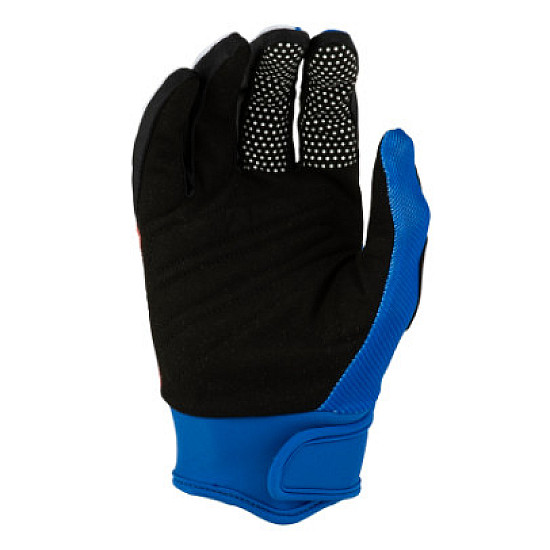 Fly Racing Youth F-16 Raze Handschuhe Kinderhandschuhe - Rot / Weiß / Blau