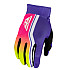 Fly Racing Youth F-16 Raze Kinderhandschuhe - Lila / Rot / Gelb