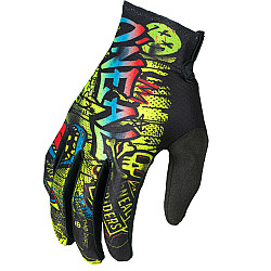 O’Neal Matrix Rancid Black / Neon Yellow V.26 Kinderhandschuhe