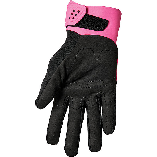 Thor Spectrum Damenhandschuhe - Flo Pink / Schwarz